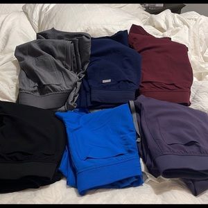 2 sets of Figs Scrubs Black and Navy Set Only